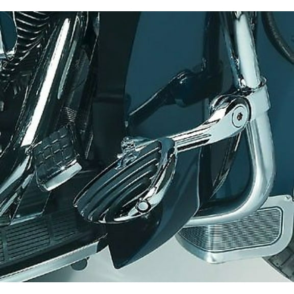 Kuryakyn 4528 ISO Wings Chrome Tour-Tech Adjustable Cruise Mounts