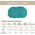 thumbnail image 4 of 1Skein Chenille Yarn Blanket Yarn 100g/3.5oz Gauge #6 Super Bulky Polyester Soft Knitting for Crochet Weaving Bag Scarf Hat, 4 of 7