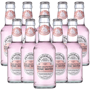 Fentimans Botanically Brewed Natural Pink Grapefruit Tonic 10 Pack, 6.7 fl oz Bottles – Premium Mixer for Cocktails & Refreshing Drinks