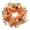 B, variant on THOPBPRK 18-Inch Lighted Fall Wreath with 30 LED Lights, Artificial Pumpkin Maple Leaf Wreath for Halloween Thanksgiving Home Front Door Decorations, 1Pack A