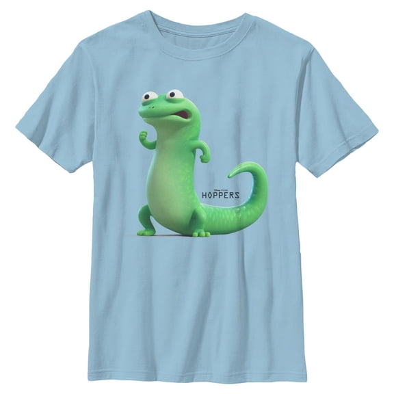 Boys Hoppers Tom Lizard Angry Pose T Shirt