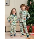 thumbnail image 5 of Conjuntos navideños a juego 2024 Nuevo estampado de dinosaurios por todas partes Conjunto de pijama a juego para mamá, hija, papá e hijo Conjunto de mameluco para bebé Look familiar, 5 of 5