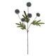 thumbnail image 2 of Juego de 4 flores artificiales de seda de 5 cabezas de cebolleta y crisantemo | Plantas suculentas de plástico | Tallos suaves y flexibles | Decoración para bodas en interiores | Arreglo de mesa e, 2 of 5