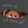 thumbnail image 2 of CafePress - Funny Peeking Baby March Maternity Dark T Shirt - Maternity Dark T-Shirt, 2 of 3