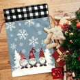 thumbnail image 3 of Large Durable Reusable Santa Design Holiday Sack for Festive Celebrations and Christmas Party Wrapping Storage, 3 of 5