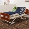 True Bariatric Full Electric Adjustable Hospital Bed – Ultra Low 9"-25" Height, Ultra Wide 36”-42”-48” Width, 80”-88” 750lbs