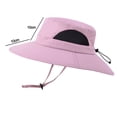 thumbnail image 2 of Sombrero para el sol impermeable de secado rápido para montañismo al aire libre, sombrero de pescador con protección solar, sombrero de verano para hombre, sombrero parasol de ala grande, 2 of 5