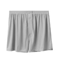 thumbnail image 3 of Men’s Breathable Briefs Elastic Waistband Split Underpants Soft Everyday Sleepwear Casual Athletic ShortsGreyXL, 3 of 3