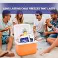 thumbnail image 2 of GURIN Cooler Ice Packs - Reusable Ice Packs for Lunch Box, Bag, or Backpack Coolers - Cold Up to 8-12 Hours Long Lasting Ice Packs for Camping Picnic, Outdoor Activities, Food Delivery - Pack of 5, 2 of 8