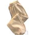 thumbnail image 4 of Pantalones harén de lana de cordero y terciopelo acolchados para otoño e invierno, ropa exterior cálida, pantalones deportivos holgados para niños, 4 of 4