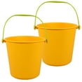 thumbnail image 5 of QUMONIN 2pcs Beach Sand Bucket Beach Pail Bucket Seaside Water Bucket Playthings with Handle, 5 of 8