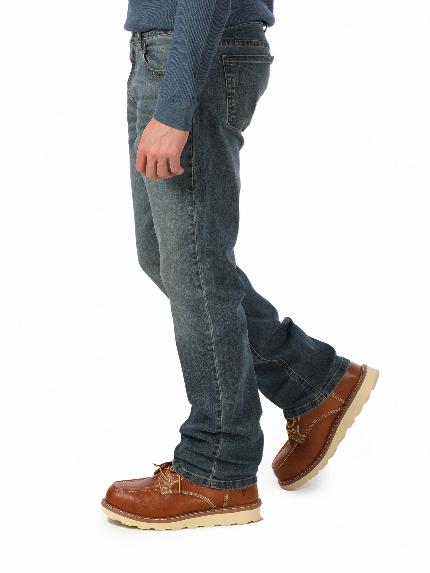 George Men's Slim Fit Bootcut Jeans photo 3