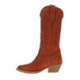 thumbnail image 3 of Roper Womens Kit Laser Embroidered Square Toe Pull On Cowboy  Mid Calf Boot, 3 of 5