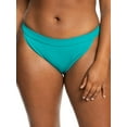 thumbnail image 4 of Roxy Womens Mind Of Freedom Ribbed Solid Swim Bottom Separates Blue S, 4 of 5