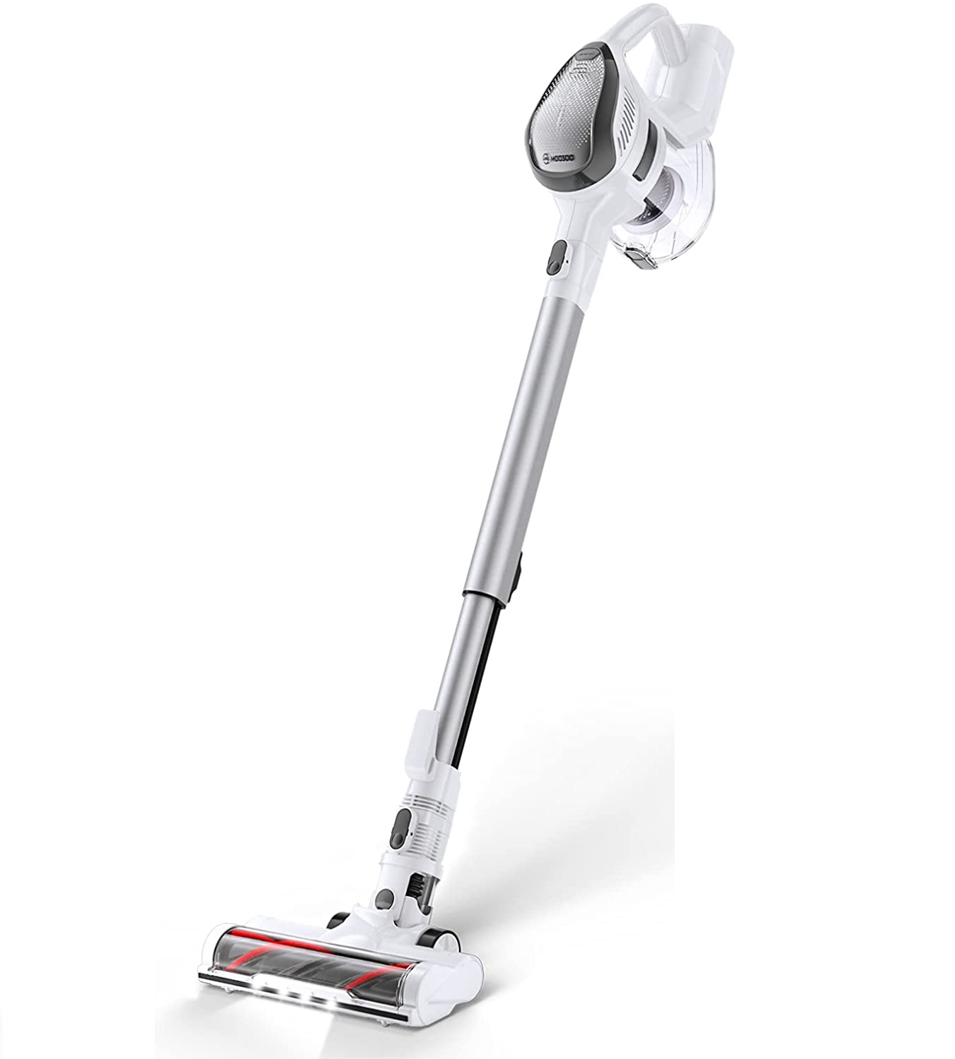 MOOSOO Cordless Vacuum Cleaner, 14KPA Powerful Suction Stick Vacuum 4
