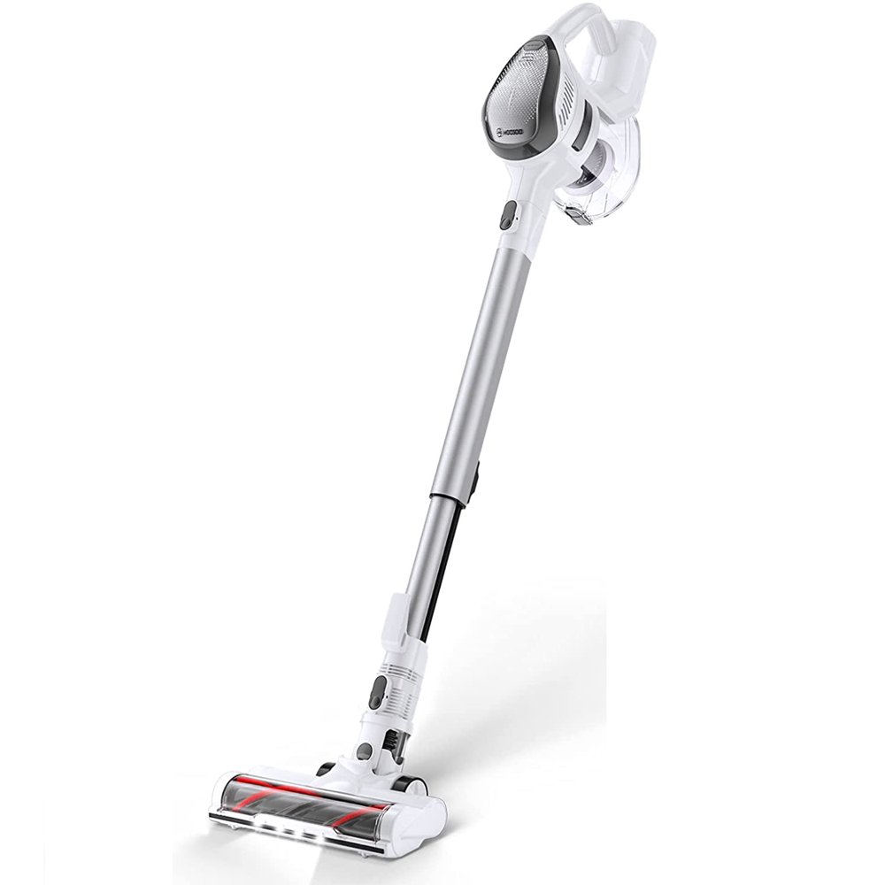 MOOSOO Cordless Vacuum Cleaner, 14KPA Powerful Suction Stick Vacuum 4