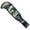 B, variant on EverydayNest Sickle Sheath,39.5cm Oxford Fabric Blade Protector with Belt Loop,Universal Hanging Waist Design for Camping Hiking,Axe Hatchet Cover for Outdoor Garden Farm Use