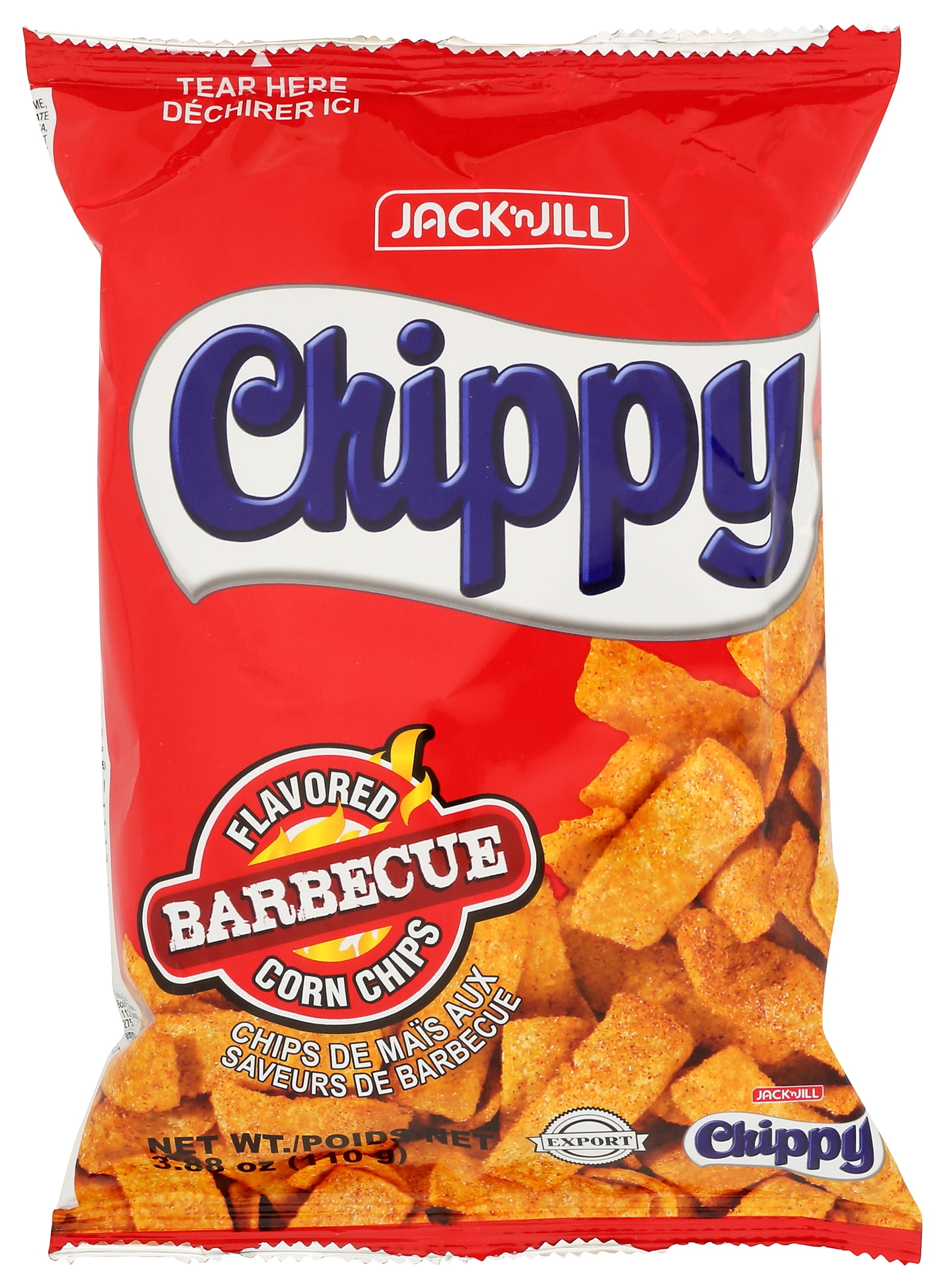 Jack 'n Jill Chippy Barbecue Flavored Corn Chips, 3.88 oz Bag