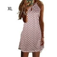 thumbnail image 4 of Qarigey Vestido informal con estampado sin mangas bohemio elegante estético vestido playero fiesta de vacaciones ropa de moda de verano Vestidos Rosado SG Qarigey AP010895-52, 4 of 6