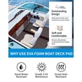 thumbnail image 4 of Espuma EVA autoadhesiva OCEANBROAD para pisos para barcos, 48 x 16.8 pulgadas, 4 of 7