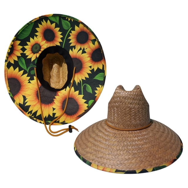Sombrero Pescador Surf Estampado Calon Negro