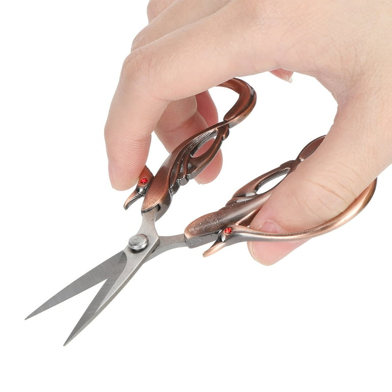 LIVINGO Small Embroidery Scissors 4.5 Pointed Precision Detail