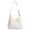 White, variant on Women's PU Leather Bucket Handbag, Leather Hobo Bags for Women Slouchy Tote Bag Purses Ladies Tote Shoulder Bag, Black