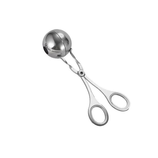 Toystoory Accesorios para hacer albóndigas de acero inoxidable, utensilio de cocina profesional, accesorio para forma a Clip de bola de arroz relleno Cocina y Comedor S Toystoory HA064141-01