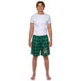 thumbnail image 2 of Harry Potter Pajamas Mens' Hogwarts Houses Crest Plaid Lounge Sleep Shorts - Gryffindor Hufflepuff Ravenclaw Slytherin, 2 of 5