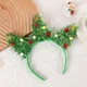 thumbnail image 4 of Christmas Headbands Christmas Tree Colorful Ball Golden Star Headwear Xmas tree Merry Christmas Decor Happy New Year 2025, 4 of 4