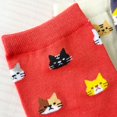 thumbnail image 2 of 5 pares de calcetines cómodos para mujer, divertidos y lindos calcetines con animales para mujer, calcetines con gatos y perros, regalos para mujer, 2 of 4