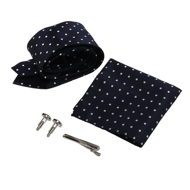 Corbatas Para Hombres, Conjunto De Corbatas De Lunares Para Hombres, Juego De Caja De Regalo, Hilo De Poliéster Para Bodas, Negocios, Fiestas ANGGREK Otros