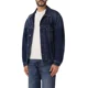 thumbnail image 4 of Chaqueta De Mezclilla Delgada Negro Slim Para Hombre, 4 of 6