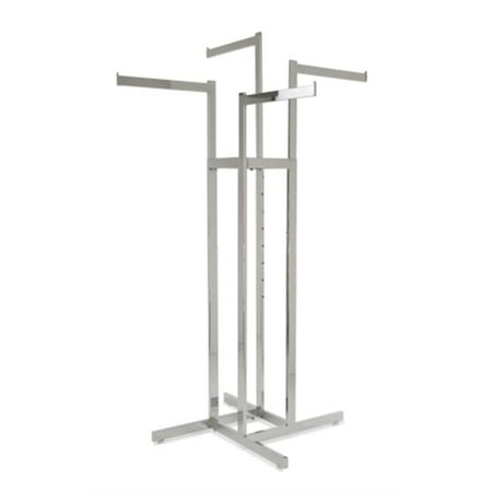 Econoco K85 4-Way With Straight Arms - Rectangular Tubing