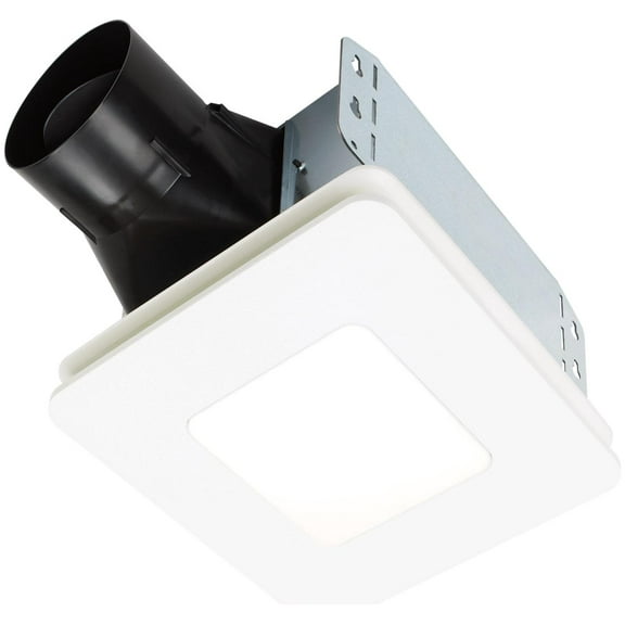 Broan-NuTone® Roomside Series Humidity Sensing Bathroom Exhaust Fan w/LED Light, 80 CFM, ENERGY STAR®