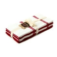 thumbnail image 4 of Sticky Toffee Large Terry Kitchen Towels, 100% Cotton, Set of 4, Red/White, 4 of 5