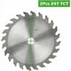thumbnail image 5 of Hoja de sierra circular de 115 mm, 24 dientes, 60 dientes, grano 60, TCT, HSS y diamante, biselado para madera, metal y hojas de sierra circular mini de diamante para metales no ferrosos (paquete de, 5 of 5