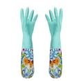 thumbnail image 1 of Home Kitchen Dish Winter Washing Cleaning Gloves, 1 of 5