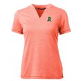 thumbnail image 2 of Women's Cutter & Buck  Heather Orange Dayton Dragons Forge DryTec Heathered Stretch Blade Top, 2 of 3