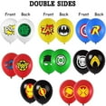 Powiller 40 PCS Superhero Party Supplies Superhero Balloons Double