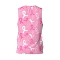 thumbnail image 2 of Rocae Breast Cancer Awareness (3) for Men's Basketball Jersey Lightweight and Breathable Athletic Tank Top,Quick-Drying Sports Jersey 4X-Large, 2 of 9