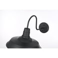 thumbnail image 4 of Elegant Lighting Rayan 14 Inch Outdoor Wall Sconce In Black, 4 of 8
