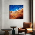 thumbnail image 4 of "Mountains of the Carina Nebula II" Frameless Free Floating Reverse Printed Tempered Glass Wall Art, 4 of 9