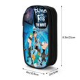 thumbnail image 4 of Phineas And Ferb Big Capacity Pencil Case, Large Storage Pencil Pouch Pen Case Bag with Zipper, Pencil Case for Office Supplies, 4 of 8