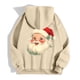 thumbnail image 5 of WILLBEST Sudadera de Mujer con Estampado Navideño, Cremallera, Manga Larga, Bolsillo, Cordón Ajustable y Capucha Informal Mediana, 5 of 8