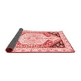 thumbnail image 2 of Ahgly Company Indoor Rectangle Abstract Red Modern Area Rugs, 2' x 5', 2 of 4