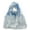 Blue, variant on Long Fur Tote Bag for Women Hobo Fluffy Handbag Chain Plush Shoulder Bag Hobo Crossbody Handbag Fuzzy Purse In Winter