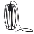 thumbnail image 2 of Jaula Lampara de Iluminación de en Comedor de Hierro, Hierro Forjado de ,Geométrica,Negro Cilindro BLESIY Araña geométrica de hierro, 2 of 8