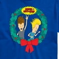 thumbnail image 3 of Beavis & Butthead - Rockin Wreath - Men's Short Sleeve Graphic T-Shirt, 3 of 5