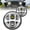 Chrome, variant on 7 Inch Round DOT-Approved H6024 LED Headlights Compatible w/ Jeep Wrangler JK JKU TJ LJ Accessories [2007-2018] [1997-2004] [Z Cut-Off Line] [High Low Sealed Beam] Headlight for Chevy Ford GMC